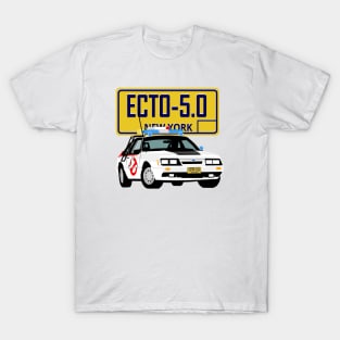 Ghostbusters Ecto-5.0 Mustang Foxbody T-Shirt